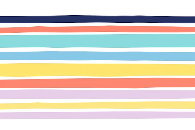 Este patrón vectorial sin costuras presenta rayas de colores pastel y se presenta contra un b dibujado a mano