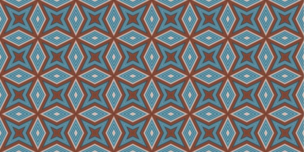 Patrones abstractos sin fisuras Fondo de patrones de rombos y triángulos Patrones de estrellas Tendencias de la moda