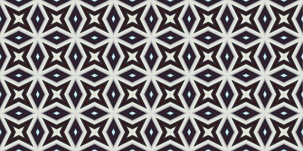 Patrones abstractos sin fisuras Fondo de patrones de rombos y triángulos Patrones de estrellas Tendencias de la moda