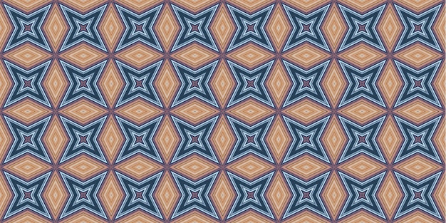 Patrones abstractos sin fisuras Fondo de patrones de rombos y triángulos Patrones de estrellas Tendencias de la moda