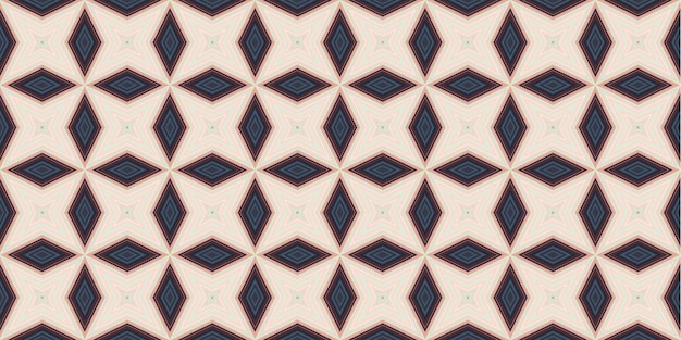 Patrones abstractos sin fisuras Fondo de patrones de rombos y triángulos Patrones de estrellas Tendencias de la moda
