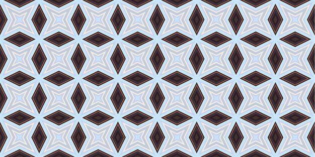 Patrones abstractos sin fisuras Fondo de patrones de rombos y triángulos Patrones de estrellas Tendencias de la moda