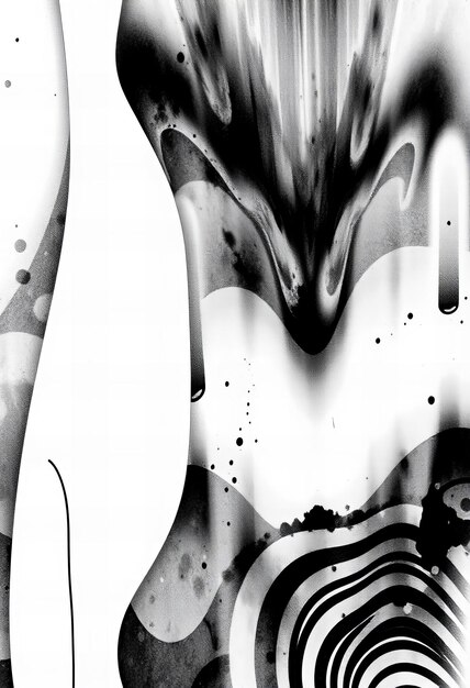 Patrones abstractos monocromáticos con un enfoque minimalista