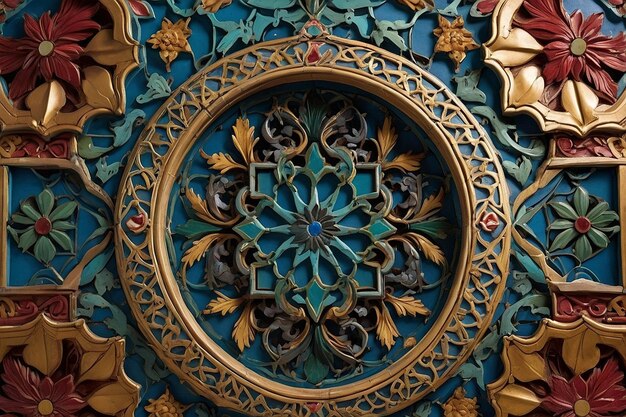 Patrones de arquitectura otomana adornados por defecto