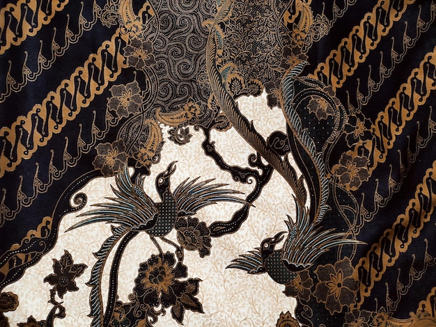 Los patrones en el Batik tradicional que presentan visual y filosófico