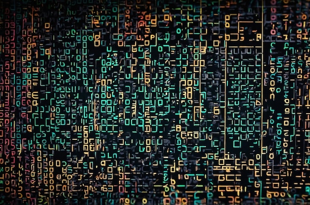 Patrones de código digital para diseños de codificación y programación
