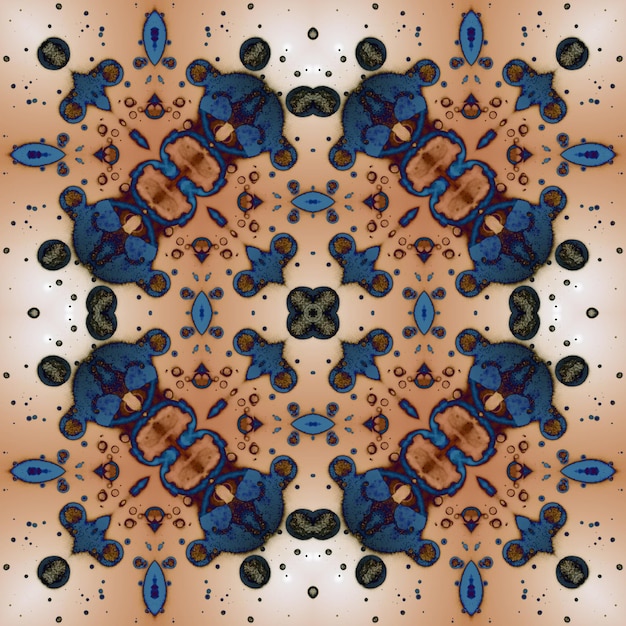 Patrones cuadrados sin costura Tejidos maravillosos patrones digitales Moda moderna Caleidoscopio