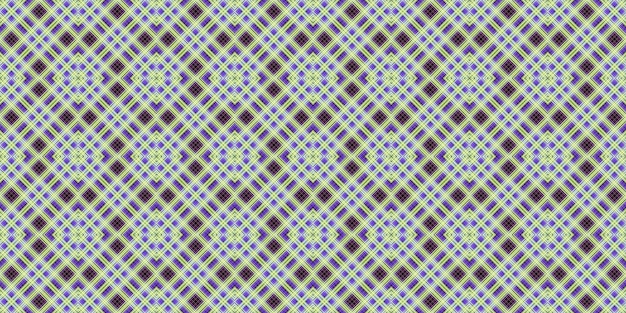 Patrones escoceses abstractos sin costuras Patrones de rombos y líneas Patrones aleatorios digitales