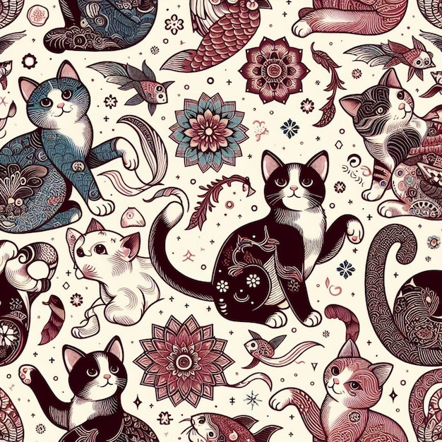 patrones de gato
