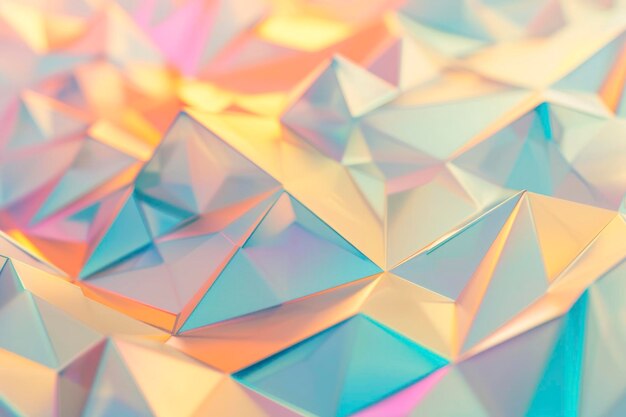 Patrones geométricos en colores pastel un fondo abstracto que muestra la suavidad