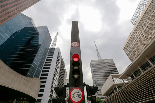 Paulista Avenue, Sao Paulo, Brasilien