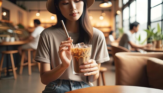 Pausa de café casual