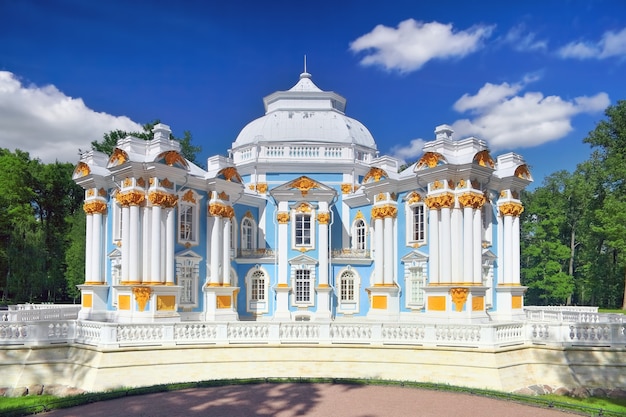 Pavillon Einsiedelei in Zarskoje Selo. St. Petersburg, Russland