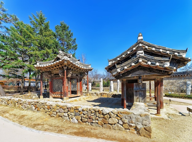 Pavillon im Gyeongbokgung-Palast in Seoul, Südkorea