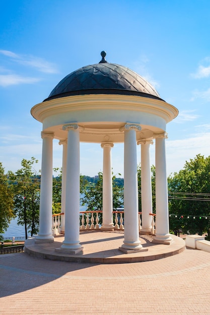 Pavillon im Stadtpark Kostroma Russland