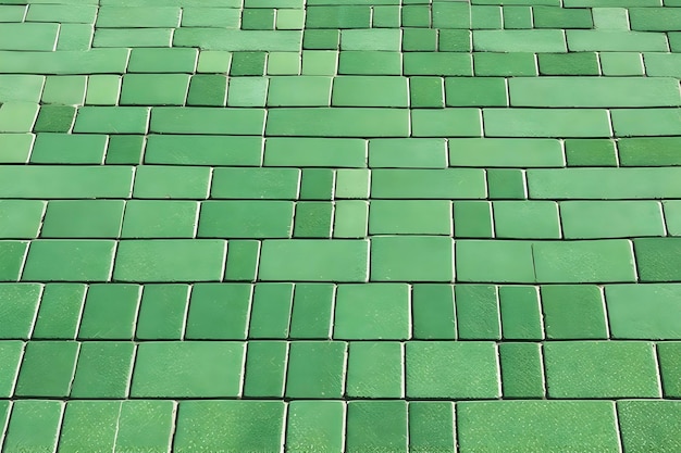 Pavimento tecido verde imagem de fundo generativa ai