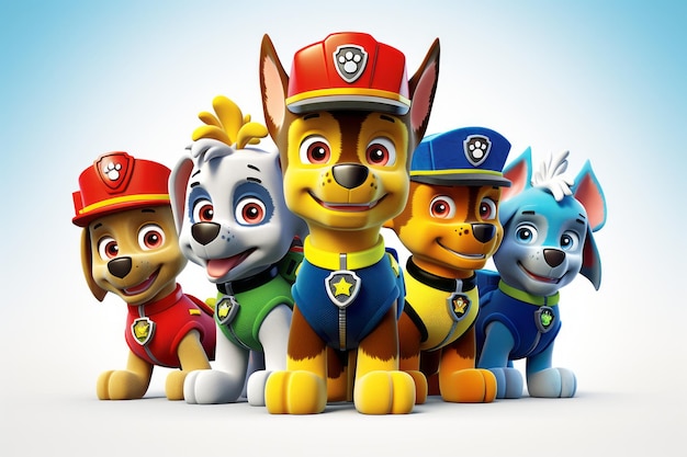 Foto pawsome adventures paw patrol vector ar 32 (em inglês)