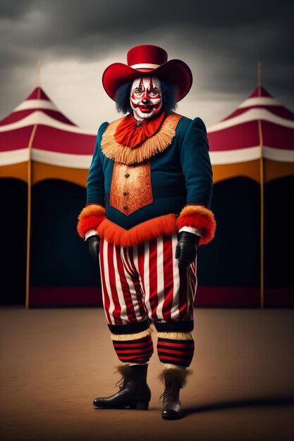 Foto payaso_trabajando_en_el_circo_1 jpg