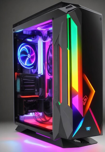 PC para jogos RGB