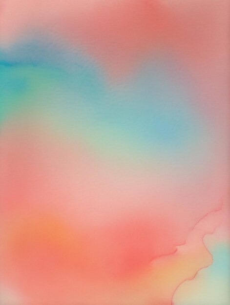 Foto peachy glow serenity abstract aquarela de fundo