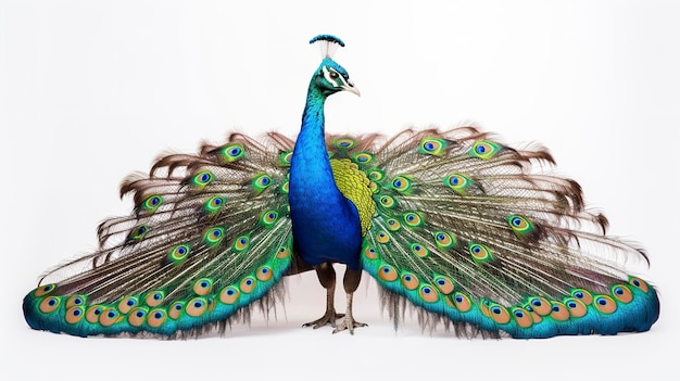 Peacock una foto de cuerpo completo de single