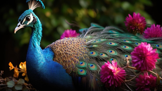 Foto peacock fotografía profesional y luz