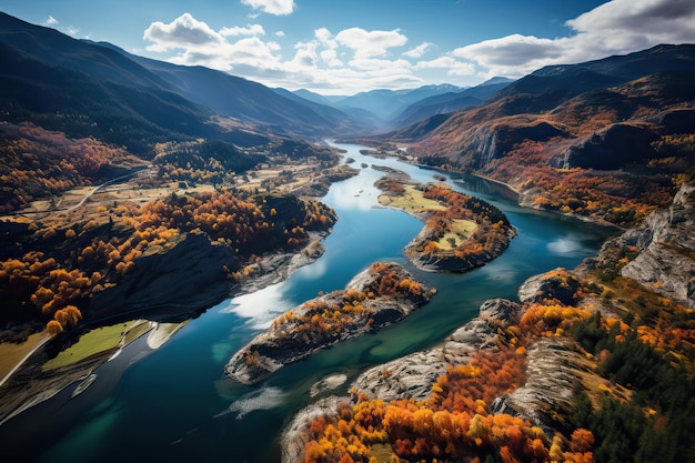 Pearl Lake Herbst Schneeberg