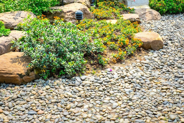 Pebble Weg im chinesischen Garten