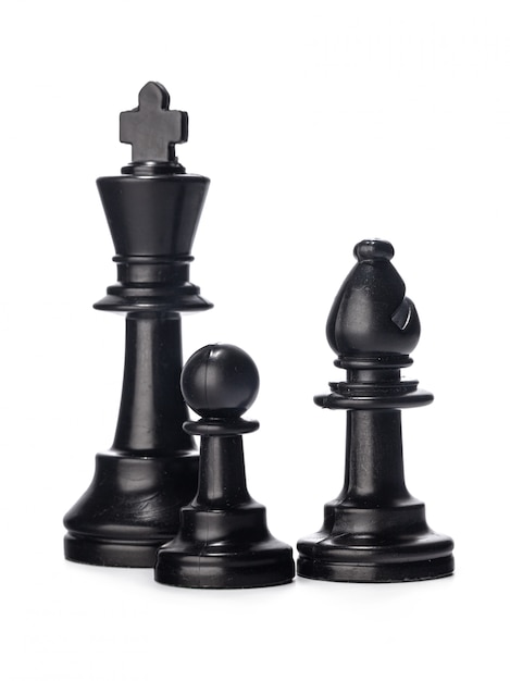 Chess 3d rendering imagem isolada