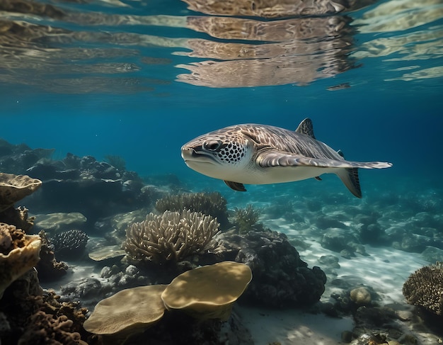 Peces en el océano