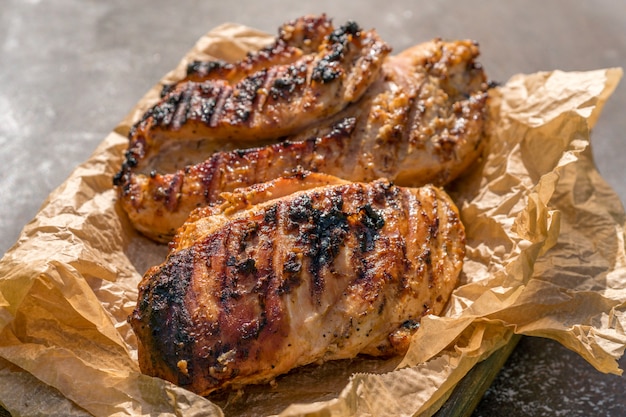 Pechuga de pollo a la parrilla