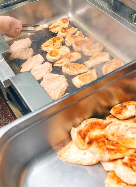 Pechuga de pollo a la parrilla
