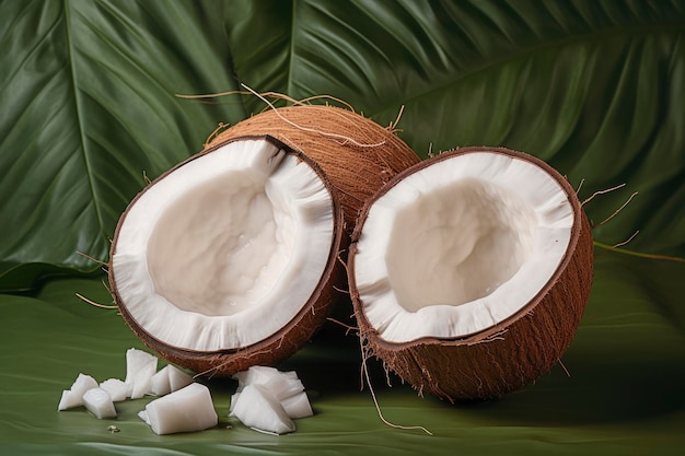 Pedaço de coco