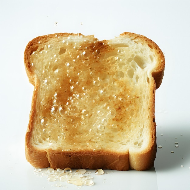 pedaço de pão que está sobre uma mesa IA generativa