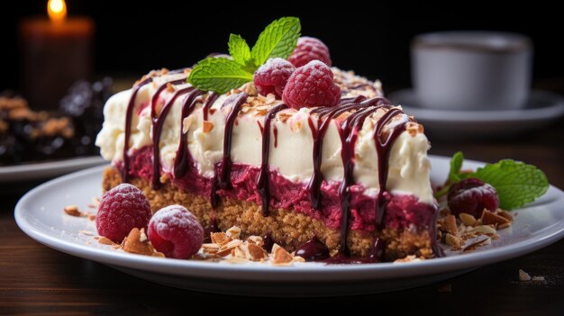 Pedaço de torta de veludo vermelho