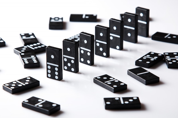 Pedaços de dominó