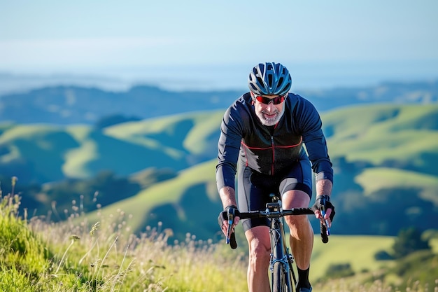 Pedal Power na Baía Jogador de meia-idade conquista colinas