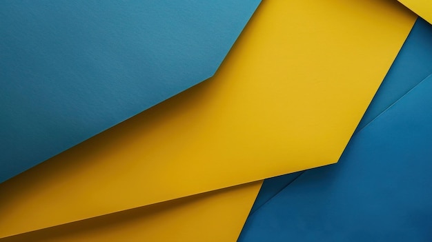 un pedazo de papel azul y amarillo está envuelto en un material azul y Amarillo