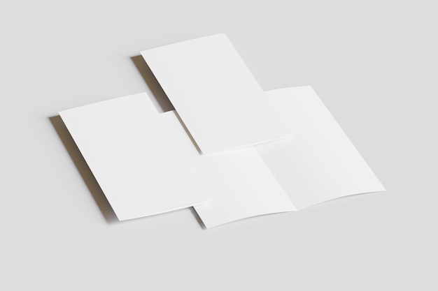 un pedazo de papel blanco con un cuadrado blanco en él