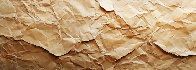 Un pedazo de papel marrón roto