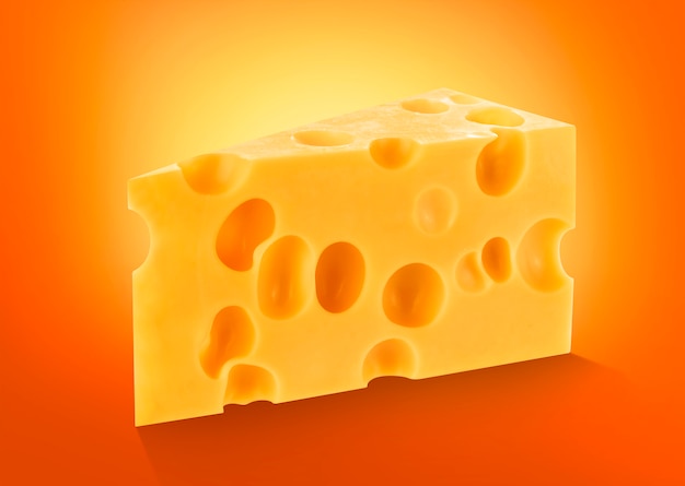 Un pedazo de queso
