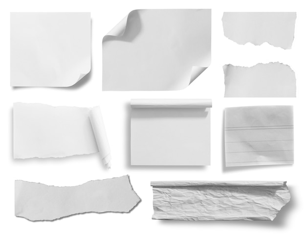 Pedazos de fondo de textura de papel rasgado con espacio para copiar texto