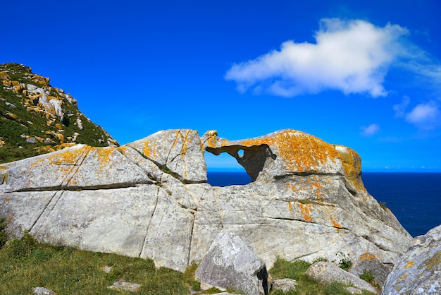 Pedra da Campa, furo de pedra nas Ilhas Islas Cies