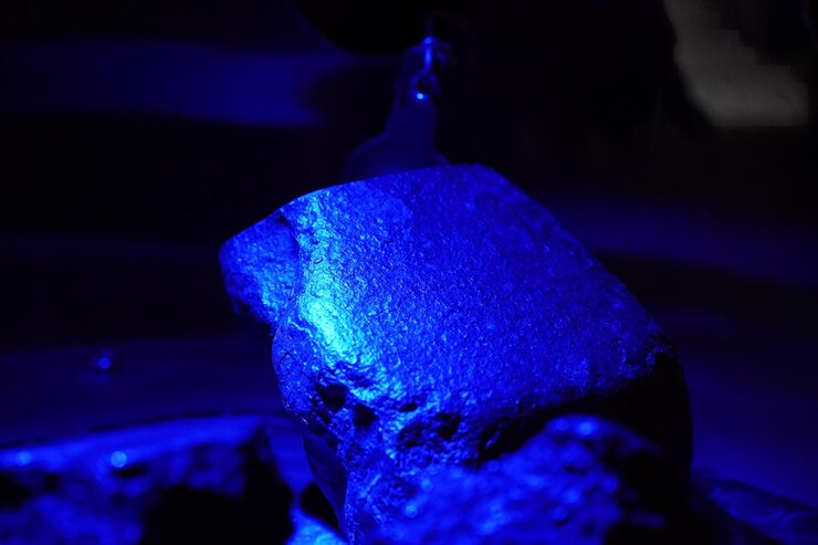 Foto pedra de meteorito atacama
