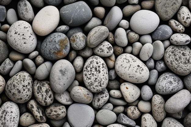 Pedra de rocha pedra de cascalho cinza elemento natural