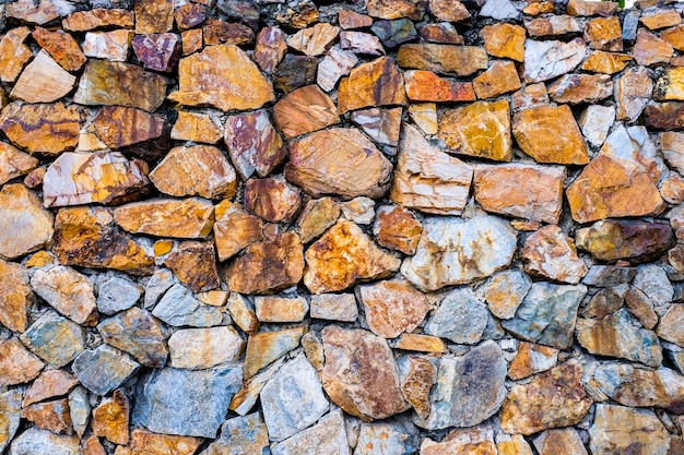 Pedra Natural e rock para cerca decorativa e adicionar mais força.
