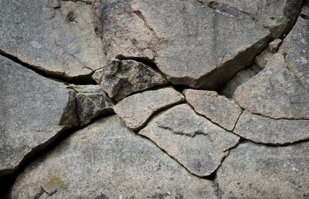 Foto pedra rachada