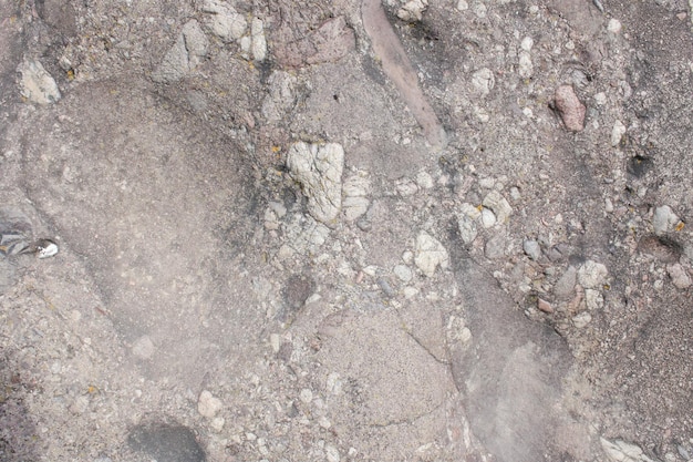 Pedra velha textura poderosa áspera em tela cheia com pequenos detalhes