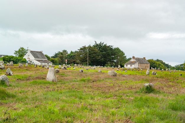 Pedras de Carnac na Bretanha