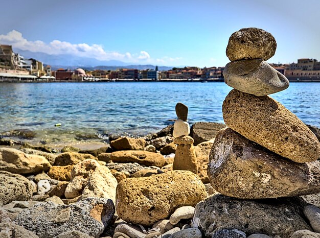 Foto pedras em chania